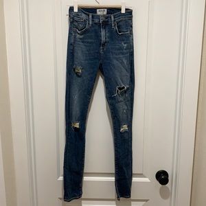 Agolde Sophie high rise in “Kansas City”